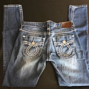 Big Star Distressed Skinny Jeans
